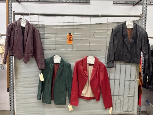 Collection of (4) 1980's era jackets