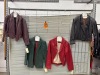 Collection of (4) 1980's era jackets