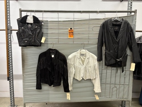 Collection of (4) 1980's era jackets & coats