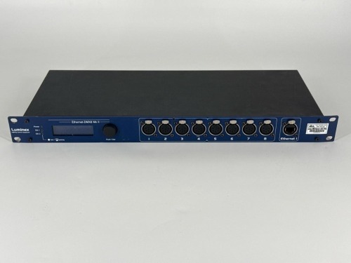 LUMINEX ETHERNET-DMX8 MKII 1RU NODE