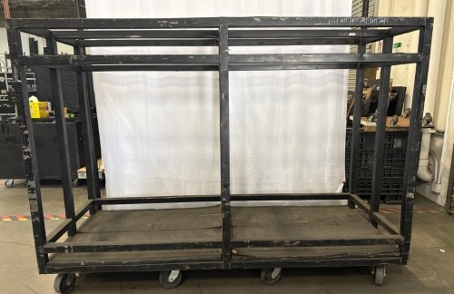 CART LTG DIM/PD 96 X 36 X 70 STEEL