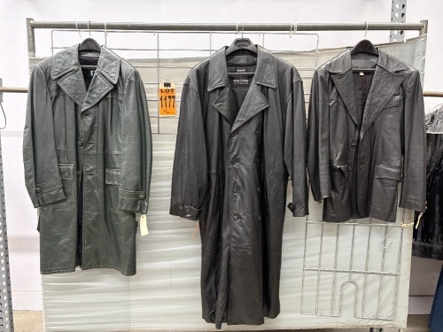 Collection of (3) 1970's era jackets & coats