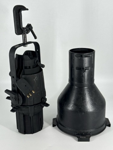 Qty: x5 - ETC SOURCE 4 LEKO, DOUBLE-CLUTCH BLK WITH 10DEG LENS
