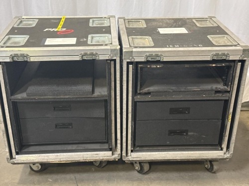 Qty: x2 - CASE - SMALL RACK WITH DRAWERS