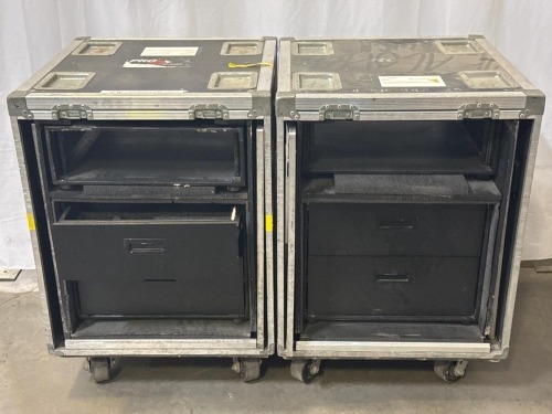 Qty: x2 - CASE - SMALL RACK WITH DRAWERS