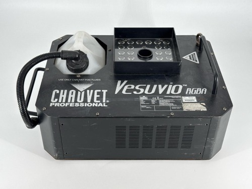 CHAUVET VESUVIO LED RGBA 120V FOGGER JET WB