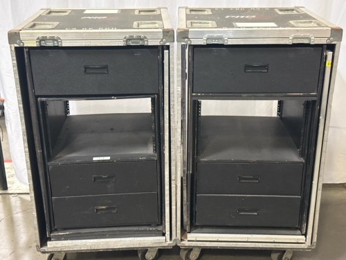Qty: x2 - CASE - SMALL RACK WITH DRAWERS