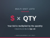 xQTY | Your Bid x the Quantity