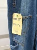 Collection of (5) 1990's era denim overalls - 5