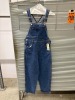Collection of (5) 1990's era denim overalls - 10