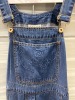 Collection of (5) 1990's era denim overalls - 16