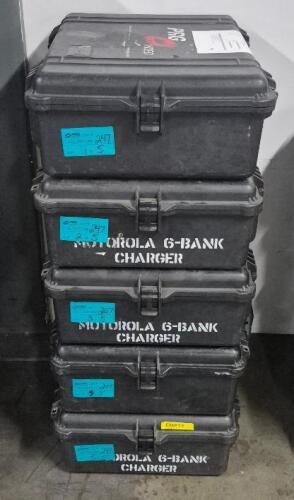 Qty: x5 - PELICAN 1600 CASE