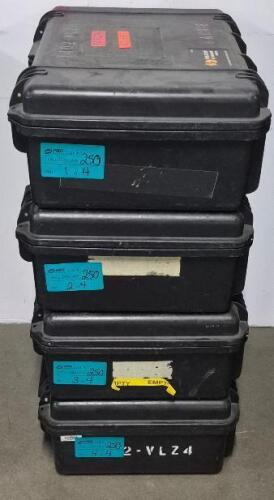 Qty: x4 - PELICAN STORM iM2600 CASE