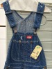 Collection of (4) denim overalls - 3