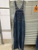 Collection of (4) denim overalls - 4