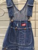 Collection of (4) denim overalls - 7
