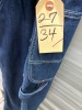 Collection of (4) denim overalls - 8
