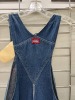 Collection of (4) denim overalls - 13