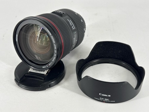 CANON IS USM 24-70MM F/4L EF CAMERA LENS