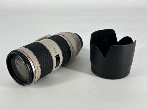 CANON IS USM 70-200MM F/4L EF CAMERA LENS