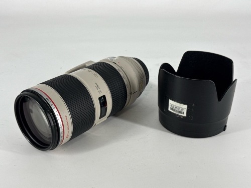 CANON IS USM 70-200MM F/4L EF CAMERA LENS