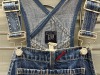 Collection of (4) denim overalls - 4
