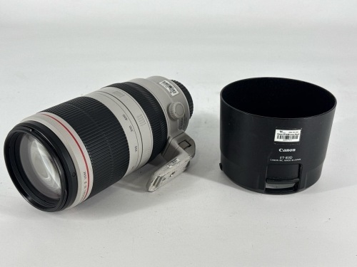 CANON IS II USM 100-400MM F/4.5-5.6 EF CAMERA LENS