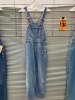 Collection of (4) denim overalls - 5