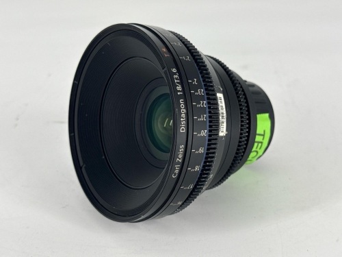 ZEISS CP.2 18MM PRIME T3.6 PL CAMERA LENS