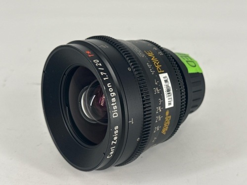ARRI ZEISS ULTRA 20MM PRIME T1.9 PL CAMERA LENS