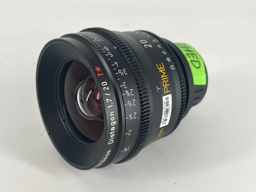 ARRI ZEISS ULTRA 20MM PRIME T1.9 PL CAMERA LENS