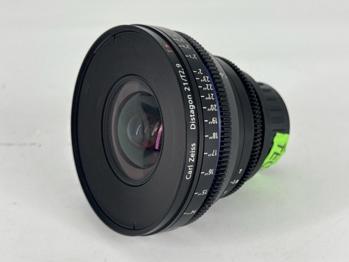 ZEISS CP.2 21MM PRIME T2.9 PL CAMERA LENS