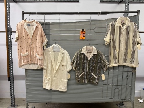 Collection of (4) 1960's Cabana & Hawaiian shirts