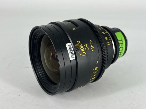 COOKE S4 14MM PRIME T2.0 PL CAMERA LENS