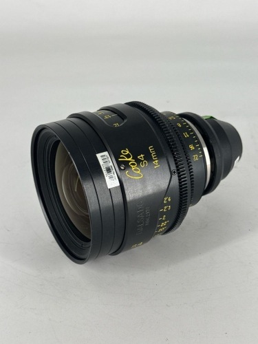 COOKE S4 14MM PRIME T2.0 PL CAMERA LENS