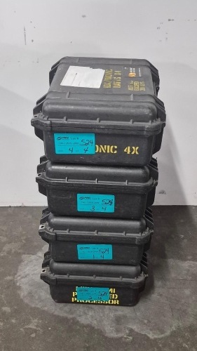 Qty: x4 - PELICAN 1450 CASE