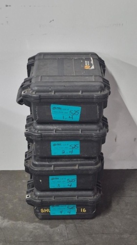 Qty: x4 - PELICAN 1400 CASE