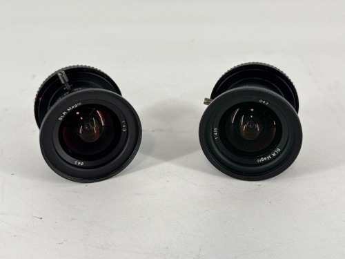 Qty: x2 - SLR MAGIC SLR8M4 MFT 8MM F/4 CAMERA LENS