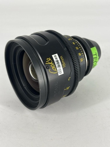 COOKE S4 18MM PRIME T2.0 PL CAMERA LENS