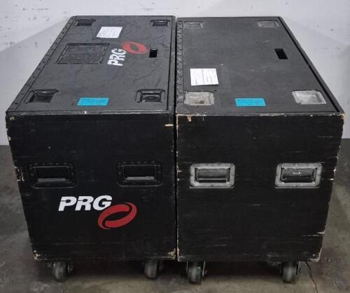 Qty: x2 - ROADCASE - 45Lx23Wx32H