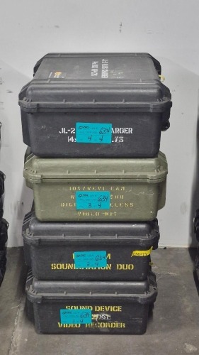 Qty: x4 - PELICAN 1550 CASE