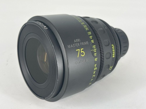 ARRI MASTER 75MM PRIME T1.3 PL CAMERA LENS