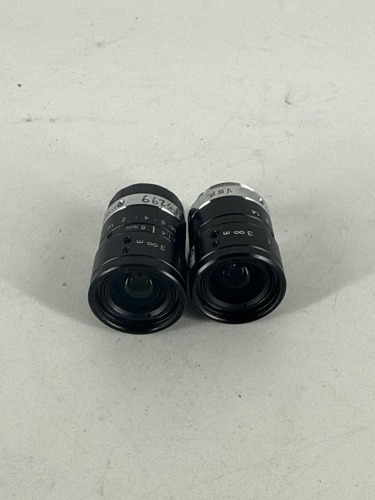 Qty: x2 - SONY VCL-06S12XM NF 1/2in 6MM CAMERA LENS