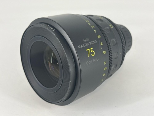 ARRI MASTER 75MM PRIME T1.3 PL CAMERA LENS