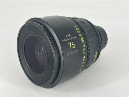 ARRI MASTER 75MM PRIME T1.3 PL CAMERA LENS