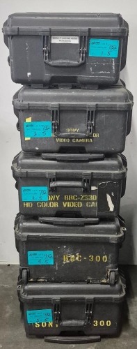 Qty: x5 - PELICAN 1560 CASE