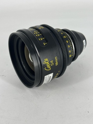 COOKE S4 18MM PRIME T2.0 PL CAMERA LENS