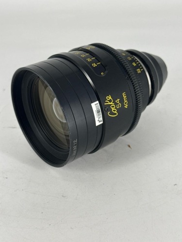 COOKE S4 40MM PRIME T2.0 PL CAMERA LENS