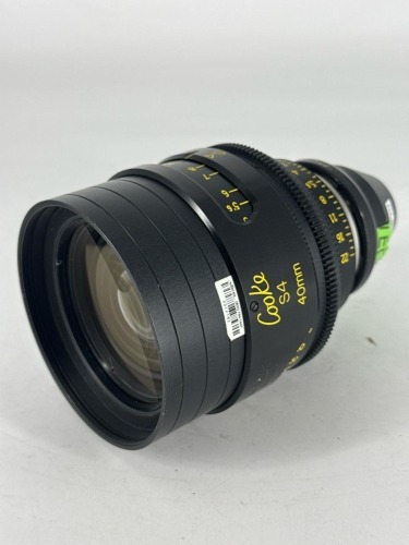 COOKE S4 40MM PRIME T2.0 PL CAMERA LENS