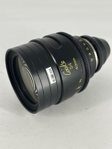 COOKE S4 40MM PRIME T2.0 PL CAMERA LENS